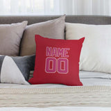 Custom Red Pink Pillowcase