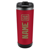 Custom Red Light Khaki Stainless Steel Water Cup