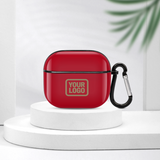 Custom Red Light Khaki AirPods Case (3rd Generation)