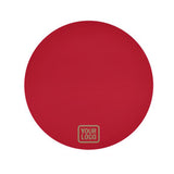 Custom Red Light Khaki Round Table Cloth