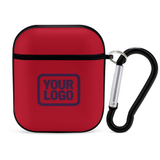 Custom Red Purple AirPods Case