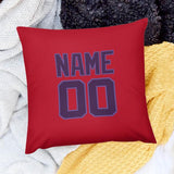 Custom Red Purple Pillowcase