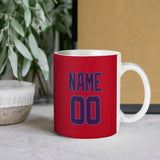 Custom Red Purple Mug