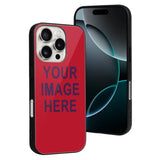Custom Red Purple Phone Case