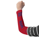Custom Red Purple Arm Sleeve