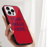 Custom Red Purple Phone Case
