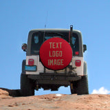 Custom Red Light Khaki Truck Tires