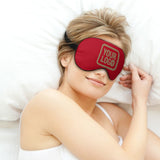 Custom Red Light Khaki Sleep Mask