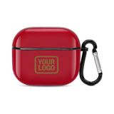 Custom Red Khaki AirPods Case (3rd Generation)