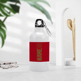 Custom Red Khaki Sports Bottle