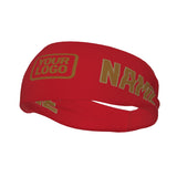 Custom Red Khaki Sports headband