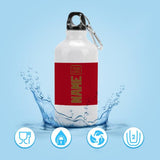 Custom Red Khaki Sports Bottle