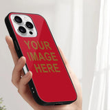 Custom Red Khaki Phone Case