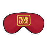 Custom Red Light Yellow Sleep Mask