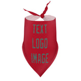 Custom Red Blue Green Pet Scarf