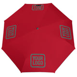 Custom Red Blue Green Automatic Umbrella