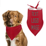 Custom Red Blue Green Pet Scarf