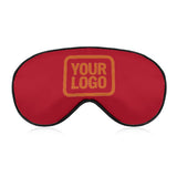 Custom Red Orange Sleep Mask