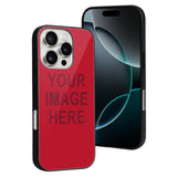 Custom Red Crimson Red Phone Case
