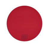 Custom Red Crimson Red Round Table Cloth