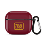 Custom Crimson Red Yellow AirPods Case (3rd Generation)