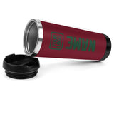 Custom Crimson Red Green Stainless Steel Water Cup