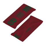 Custom Crimson Red Green Sports headband