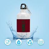 Custom Crimson Red Green Sports Bottle