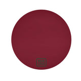 Custom Crimson Red Dark Green Round Table Cloth