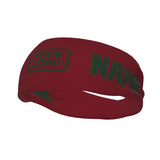 Custom Crimson Red Dark Green Sports headband
