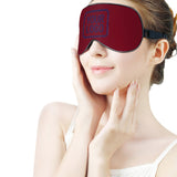Custom Crimson Red Purple Sleep Mask