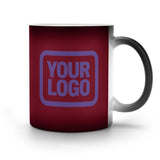 Custom Crimson Red Light Purple Magic Mug