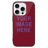 Custom Crimson Red Light Purple Phone Case