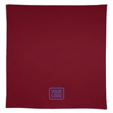 Custom Crimson Red Purple Square Table Cloth