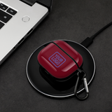 Custom Crimson Red Light Purple AirPods Case (3rd Generation)