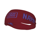 Custom Crimson Red Light Purple Sports headband