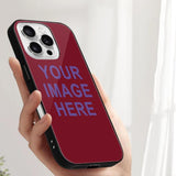 Custom Crimson Red Light Purple Phone Case