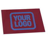 Custom Crimson Red Sky Blue Flag