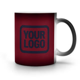 Custom Crimson Red Navy Magic Mug