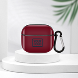Custom Crimson Red Navy AirPods Case (3rd Generation)