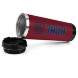 Custom Crimson Red Navy Stainless Steel Water Cup