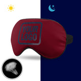 Custom Crimson Red Blue Sleep Mask