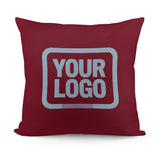 Custom Crimson Red Light Blue Pillowcase