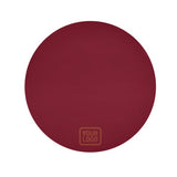 Custom Crimson Red Coral Red Round Table Cloth