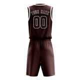 Custom Crimson Red Crimson Red Basketball Set