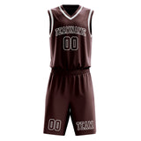 Custom Crimson Red Crimson Red Basketball Set