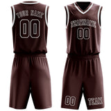 Custom Crimson Red Crimson Red Basketball Set
