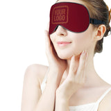 Custom Crimson Red Coral Red Sleep Mask
