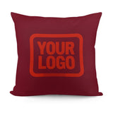 Custom Crimson Red Orange Red Pillowcase
