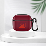 Custom Crimson Red Orange Red AirPods Case (3rd Generation)
